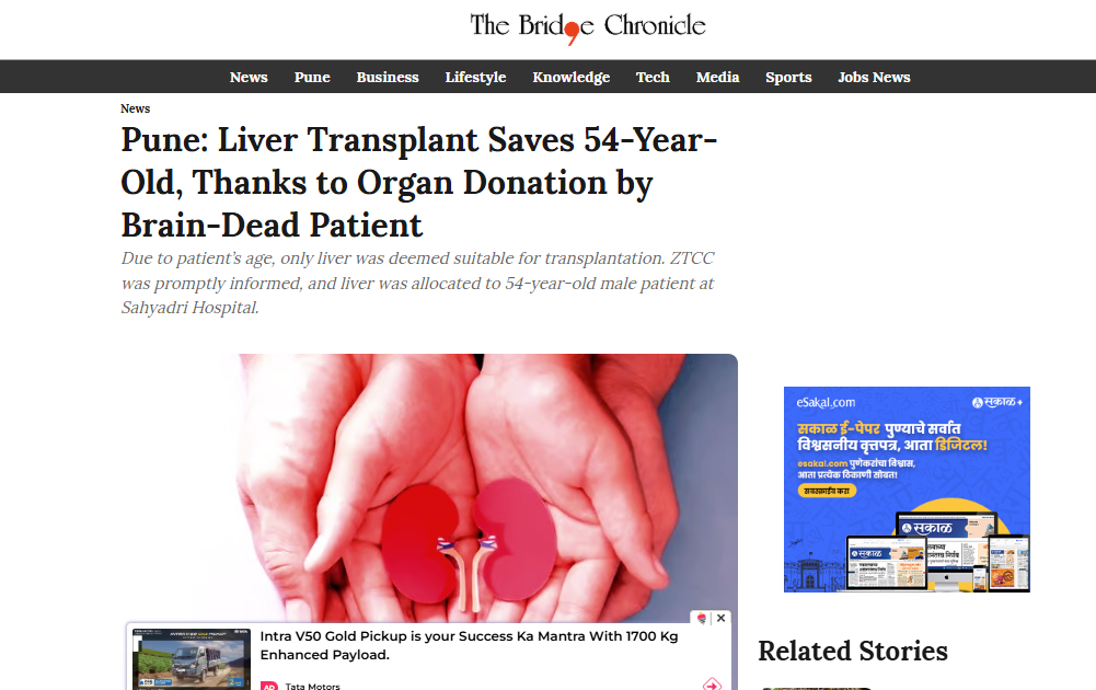 Liver Transplant Saves 54-Year-Old Patient