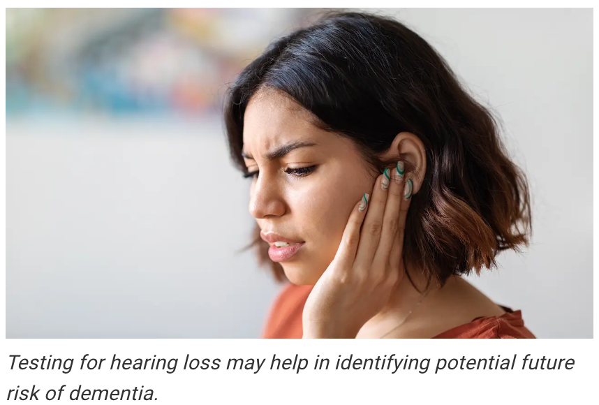There is a link between early hearing loss and dementia: Study