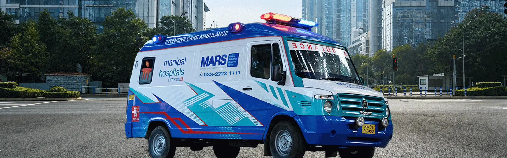 24 Hours Emergency Ambulance Service in Kolkata - Manipal Hospitals