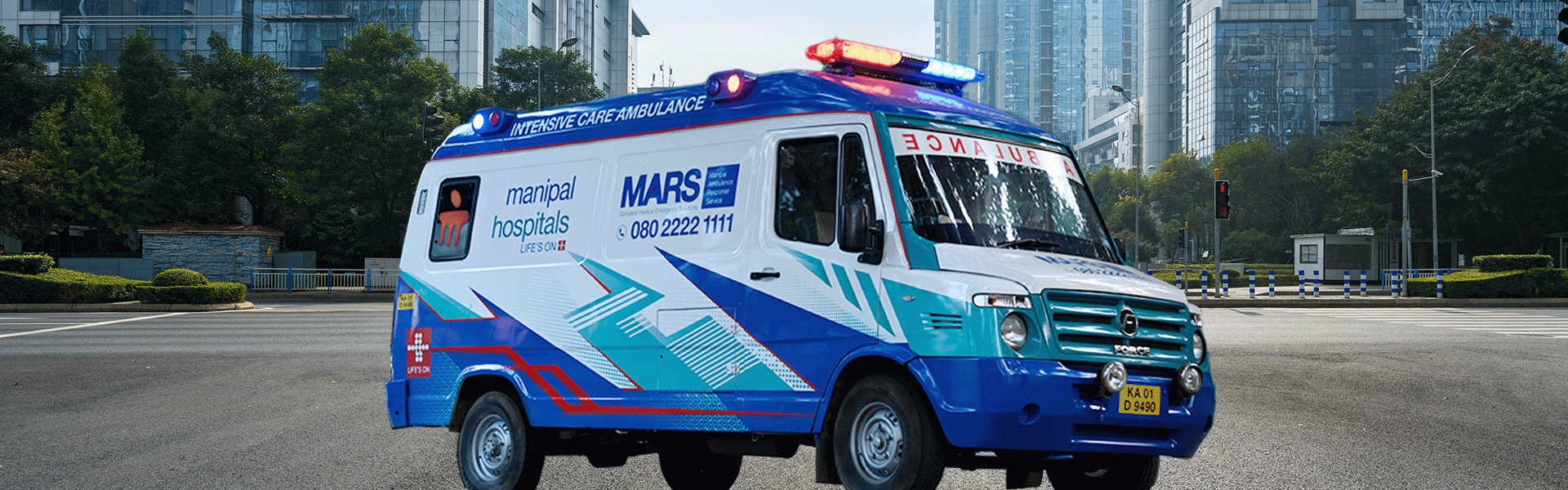 Manipal Ambulance Response Services - Manipal Hospitals Brookefield
