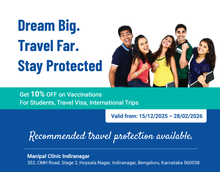 Travel Protection at Manipal Clinics Indiranagar