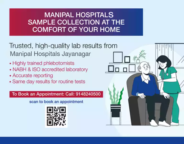 Sample Lab Collections at the comfort of your home | Manipal Clinics 
