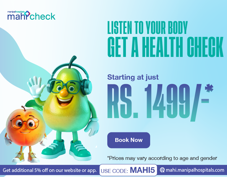 Health Check at Manipal Hospitals Delhi
