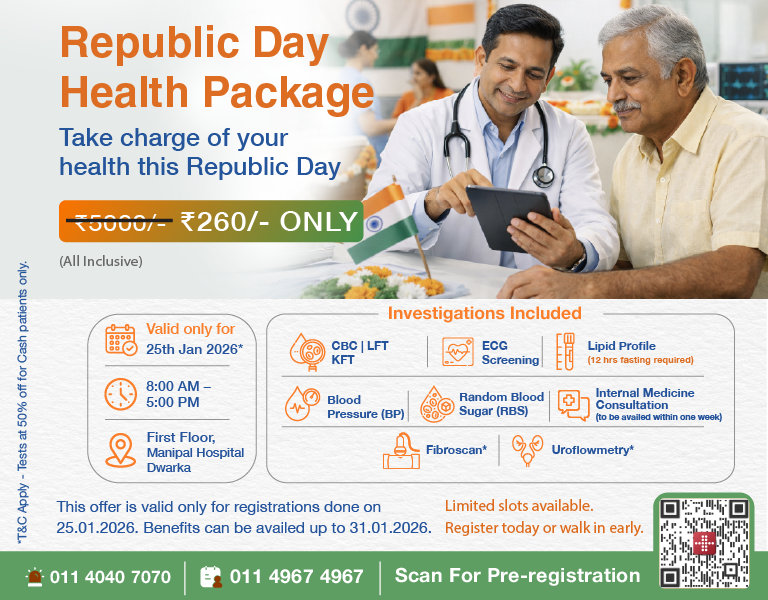 Republic Day Health Package at Dwarka Delhi