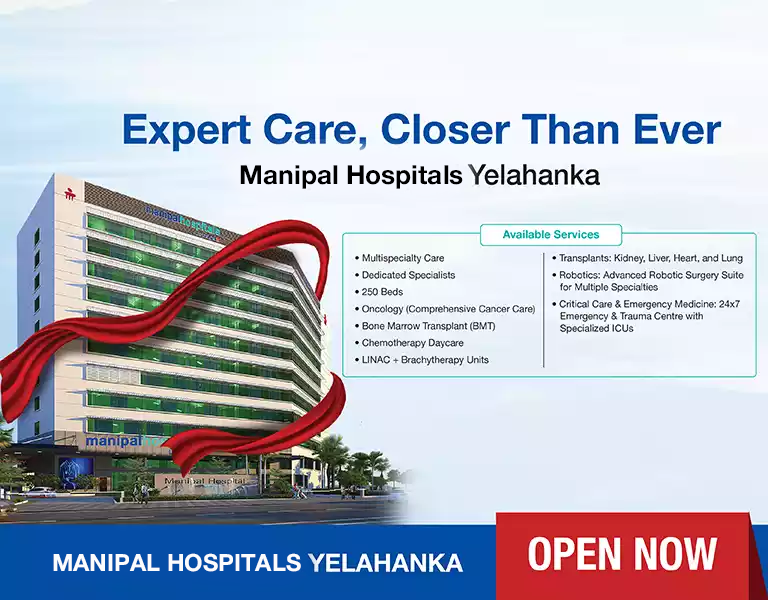 Manipal Hospital Yelahanka is Open Now
