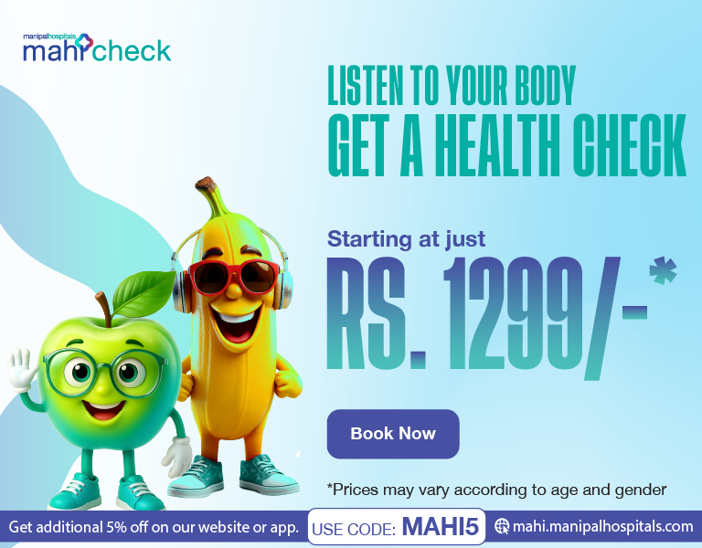 Health Check at Manipal Hospitals Ghaziabad
