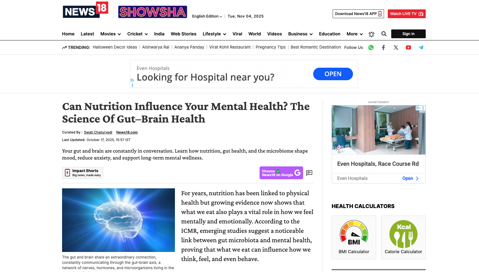 Can Nutrition Influence Your Mental Health? 