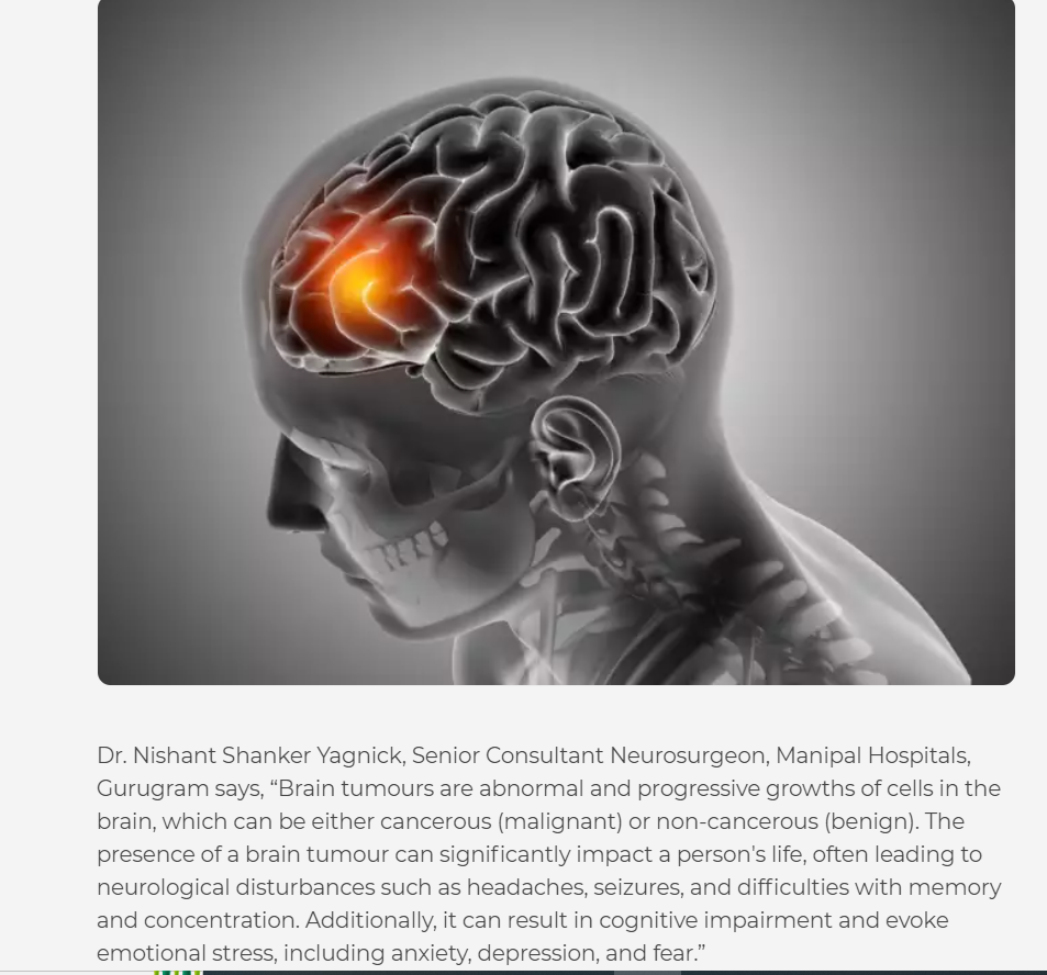 Dr. Nishant Shanker Yagnick for Times of India