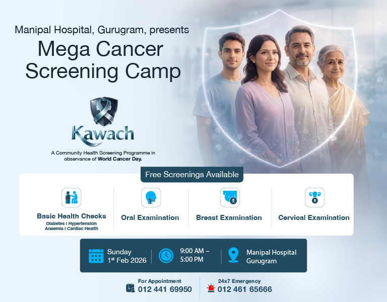Cancer Screening at Manipal Hospitals Gurugram