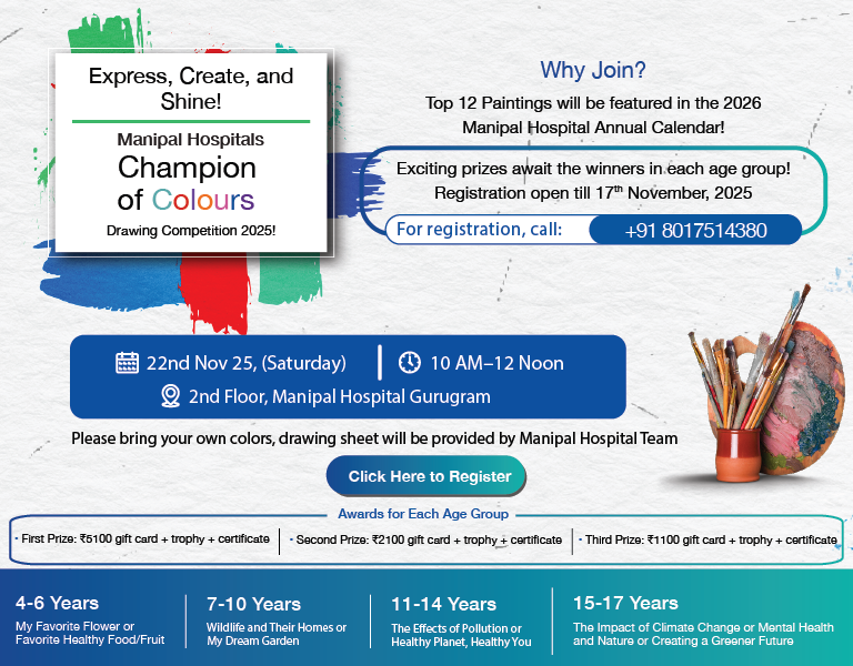 Drawing competition at Gurugram | Manipal Hospitals