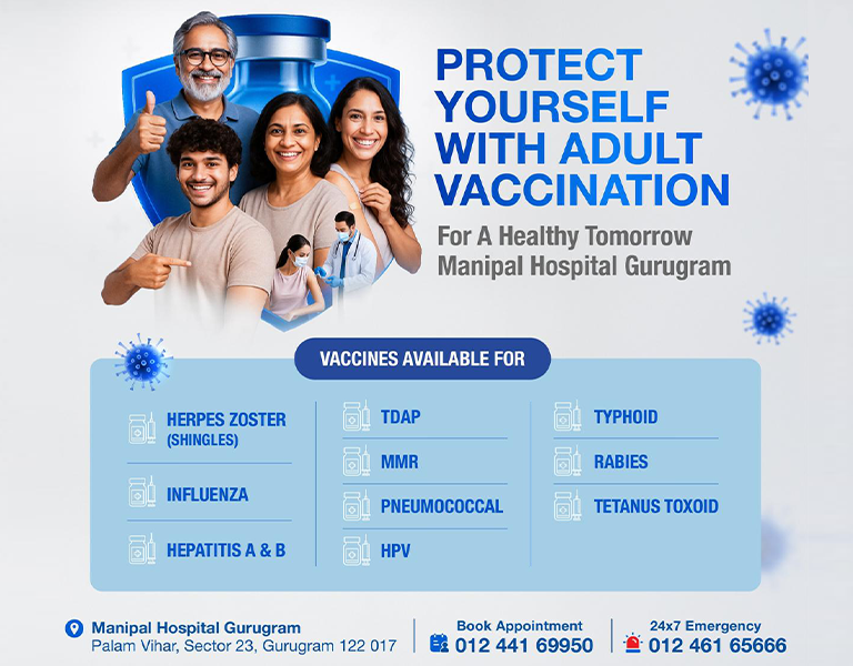 Vaccination | Manipal Hospitals Gurugram