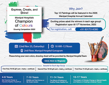 Drawing Competition at Gurugram | Manipal Hospitals