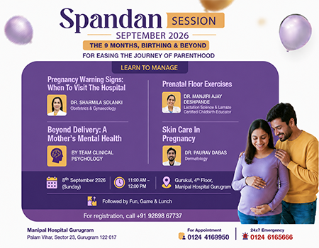 Spandan Session September | Manipal Hospital, Gurugram.
