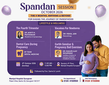 Spandan Session October | Manipal Hospital, Gurugram.