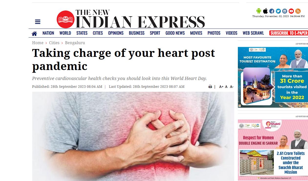 Taking charge of your heart post-pandemic