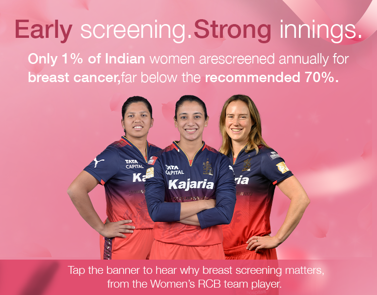 RCB Cancer Awareness | Manipal Hospitals Bangalore
