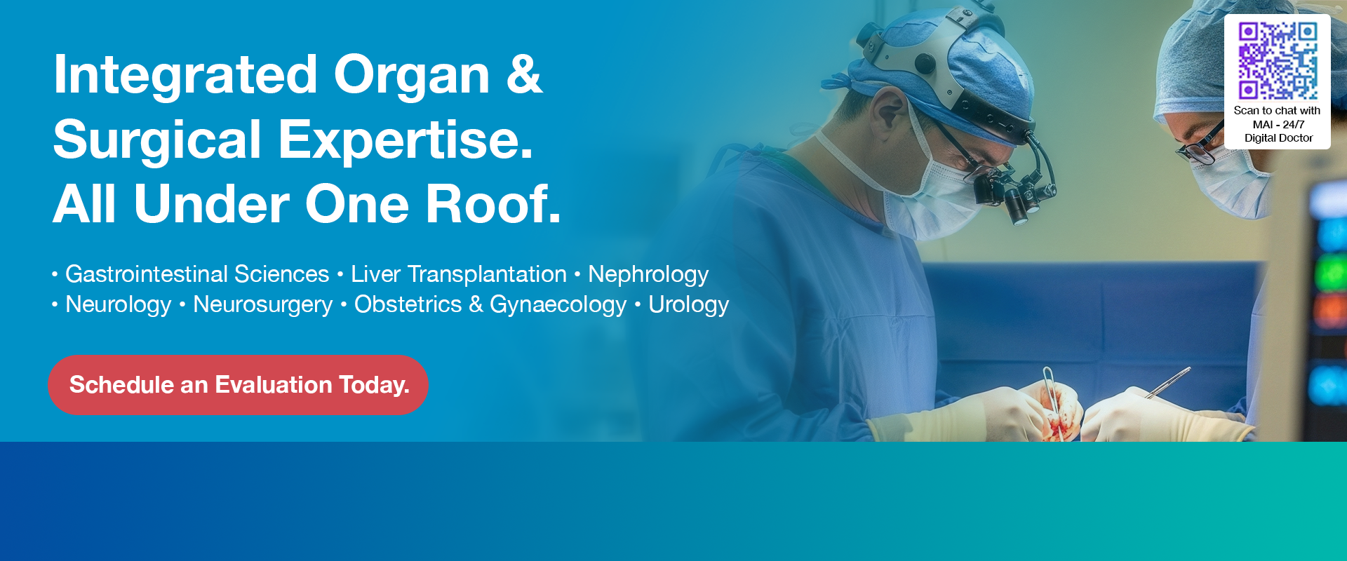 Integrated Organ & Surgical Expertise – Comprehensive Care Under One Roof | Manipal Hospitals