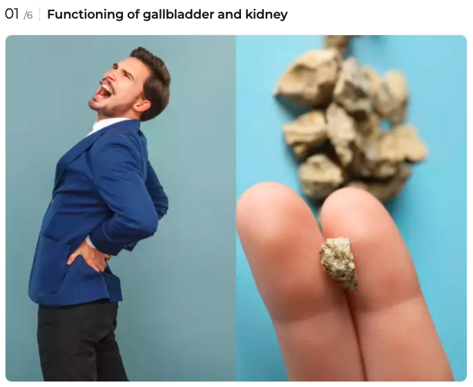 Gall stones and kindey stones on times of India