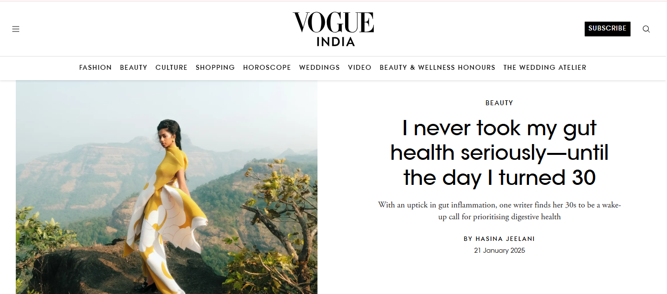 I never took my gut health seriously—until the day I turned 30