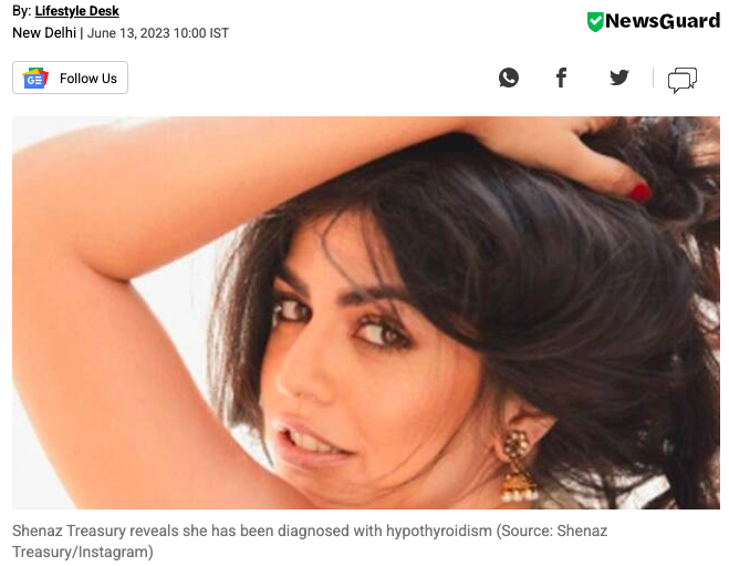 Dr. A. Sharda on Indian Express