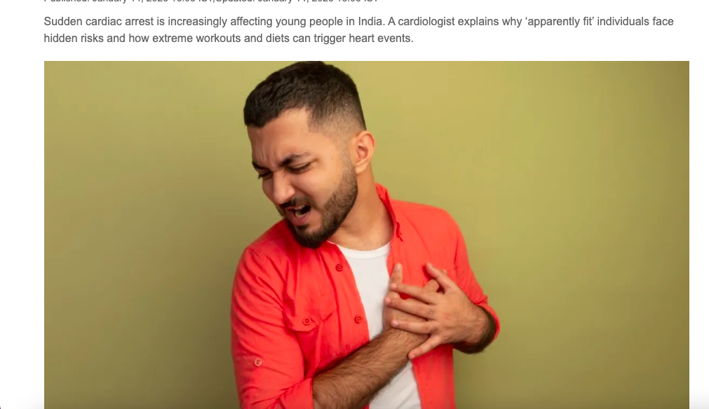 Young, fit and still at risk: Why sudden cardiac arrests are becoming a youth epidemic