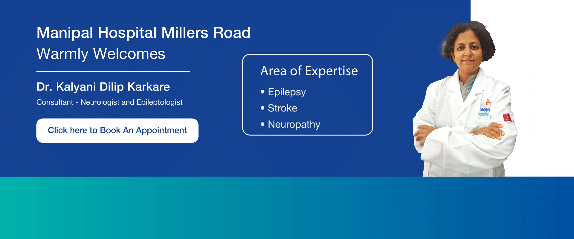 Stroke specialist in Millers Road, Bangalore | Dr. Kalyani Dilip Karkare