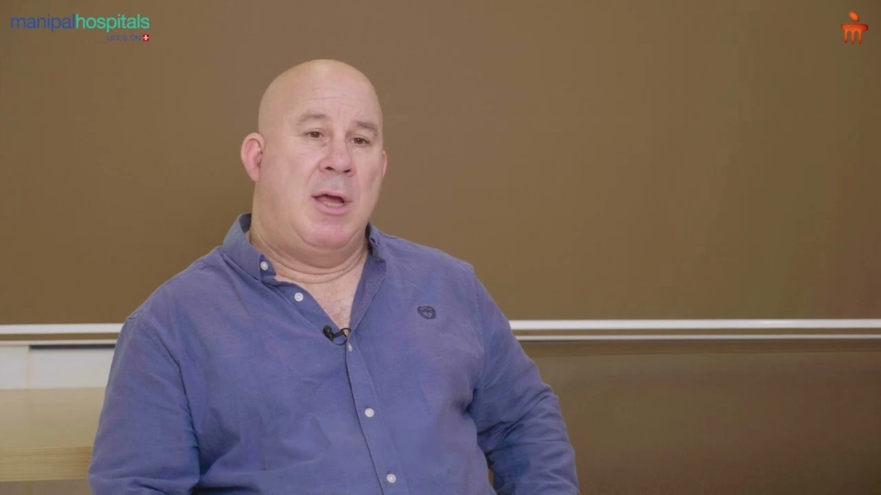 UK to Bengaluru: Andy’s Spine Surgery Journey | Dr. Vidyadhara | Manipal Hospital Old Airport Road