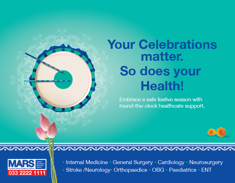 Manipal Hospitals' festive health care message for safe celebrations