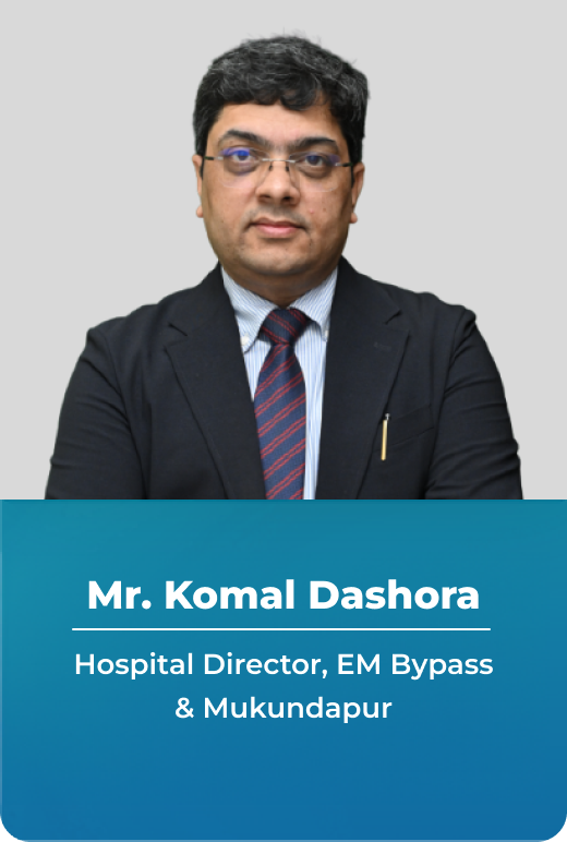 Mr. Komal Dashora Hospital Director