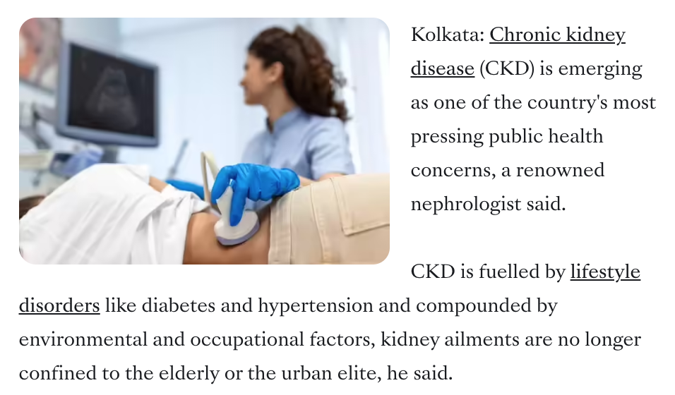 Lifestyle disorders pushing India towards kidney disease epidemic, says renowned nephrologist