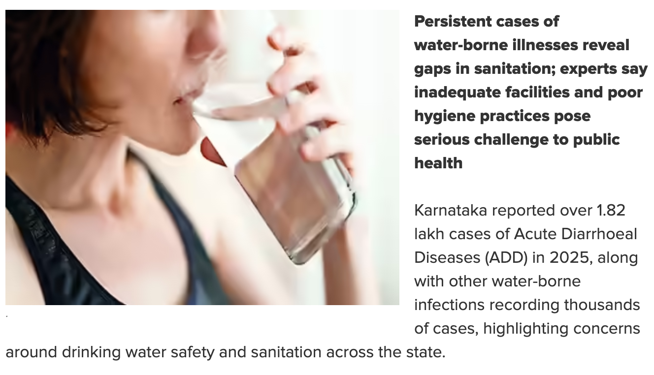 Silent toll of contaminated water