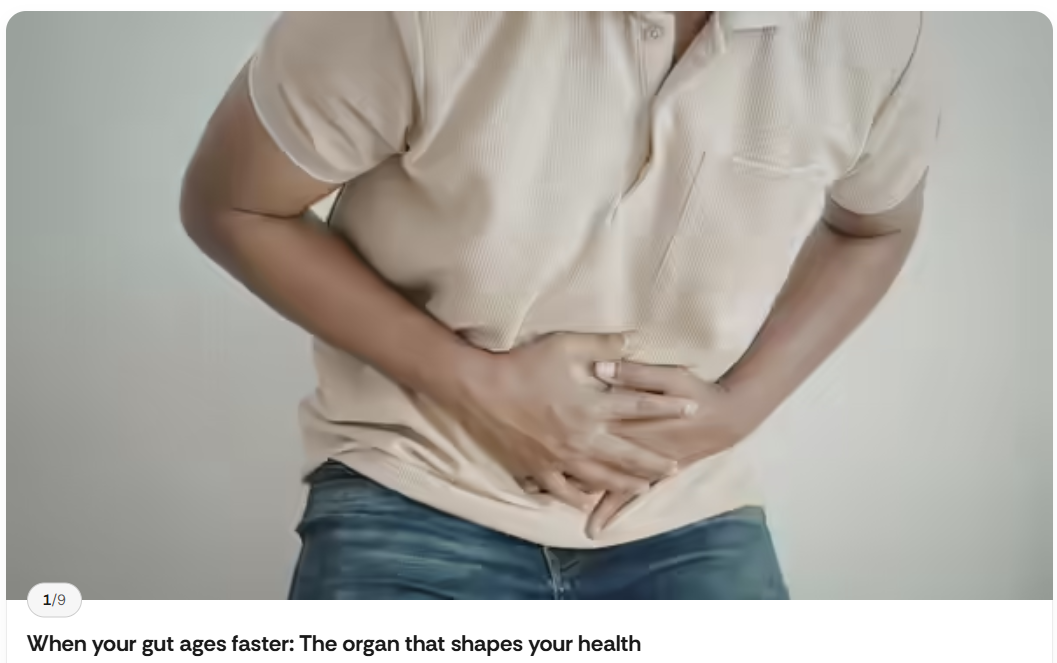 Gut ageing is happening earlier than you think