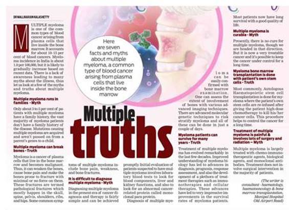 Dr. Mallikarjun Kalashetty on The Indian Express
