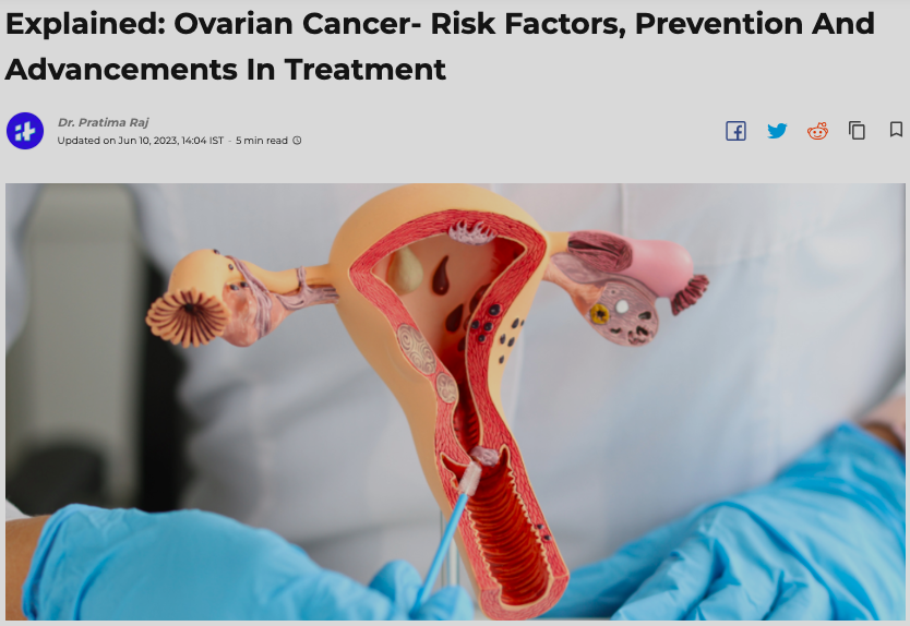 Dr. Pratima Raj on Indiatimes