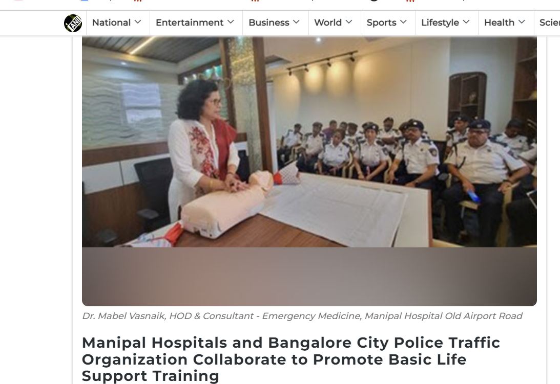 Dr. Mabel Vasnaik and Dr. Bhanu Prasad on ANI News