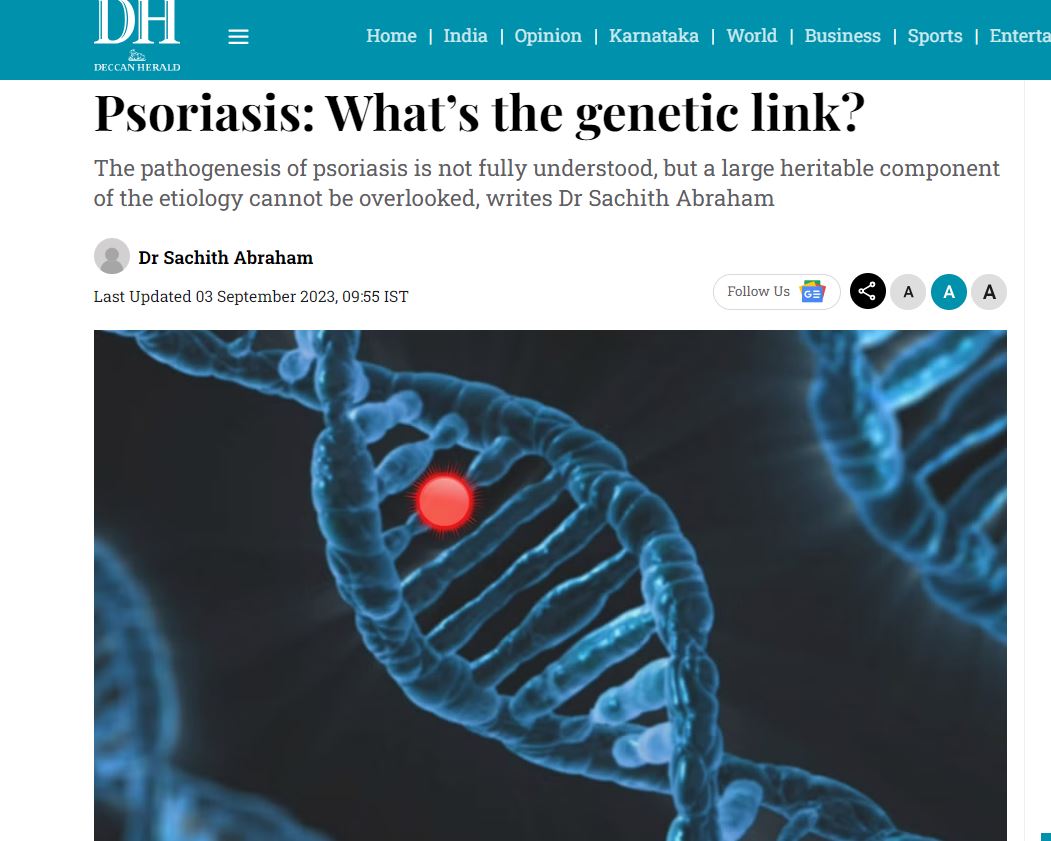 Psoriasis: What’s the genetic link