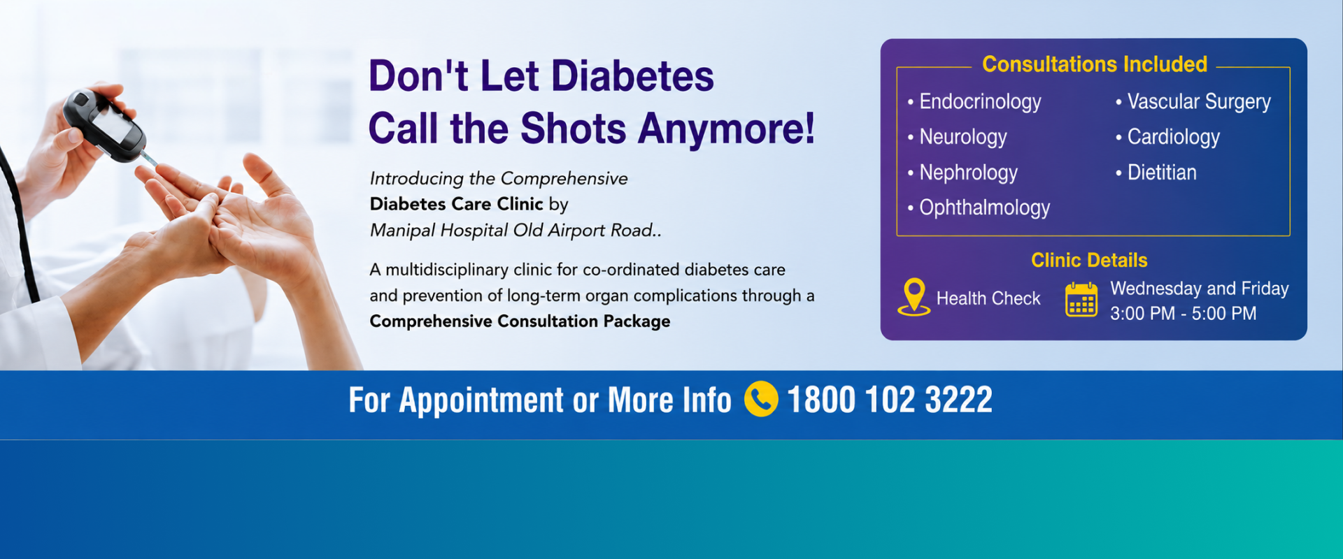 Don't Let Diabetes Call the Shots Anymore!
