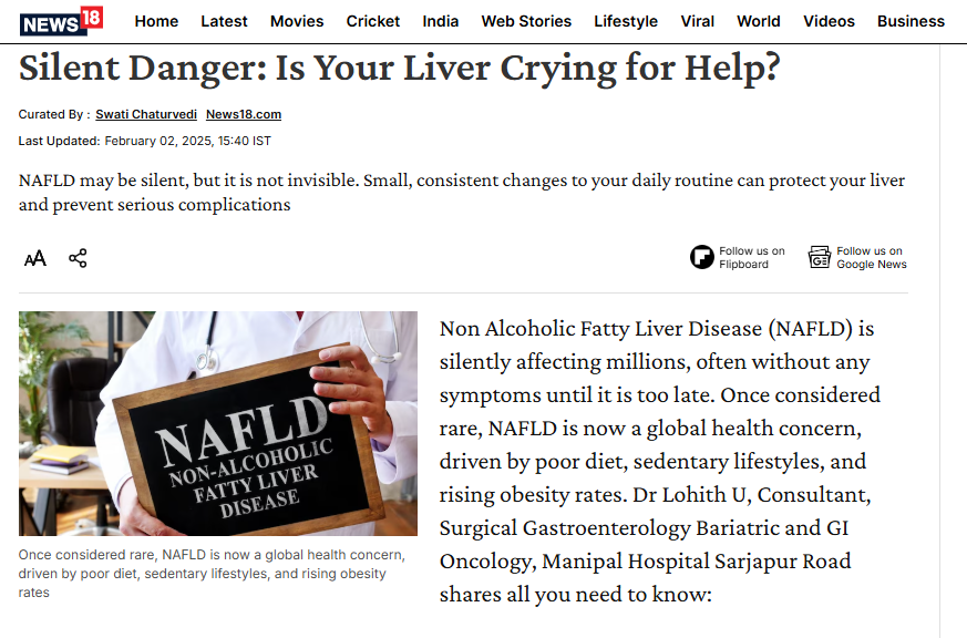  Is Your Liver Crying for Help?