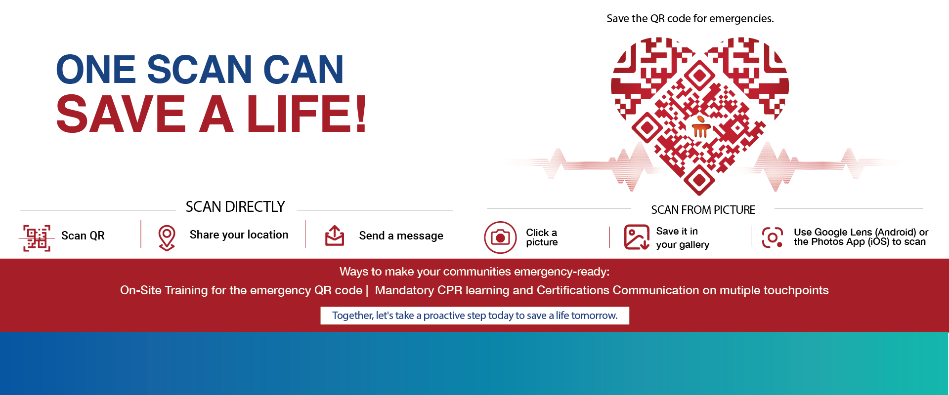 Learn CPR Now - One Scan Can Save A Life in Emergency