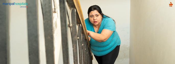 Breathlessness on stairs causes heart lung fitness