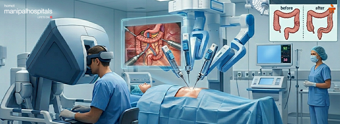 Robotic colorectal surgery