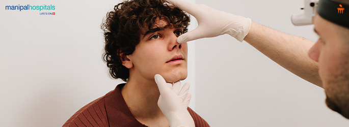 Nasal septum deviation