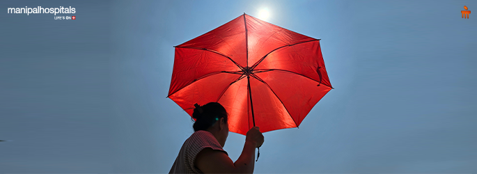 Effects of heat wave on body and skin