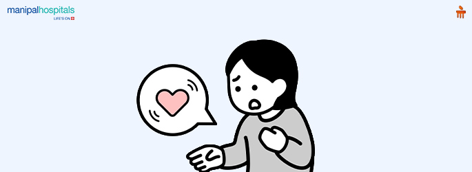 Chest flutter symptoms