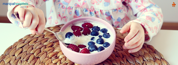 Healthy baby eating tips