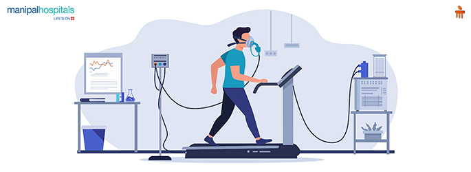 Treadmill test heart check
