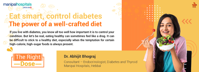 Diabetes control with Healthy Foods