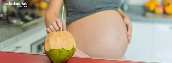 is coconut water good for pregnant lady