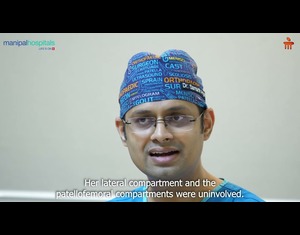 Mrs. Anima Roy’s Robotic Partial Knee Surgery