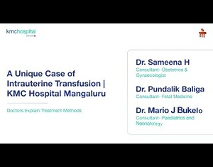 Intrauterine Transfusion in an Unborn Foetus